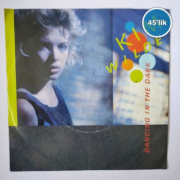KIM WILDE - Dancing In The Dark - Back Street Driver - 45lik Plak 54 KIM WILDE – Dancing In The Dark – Back Street Driver – 45lik Plak