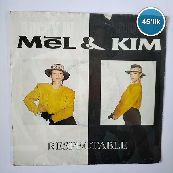MEL & KIM – Respectable – 45lik Plak - Sahhaf.Net
