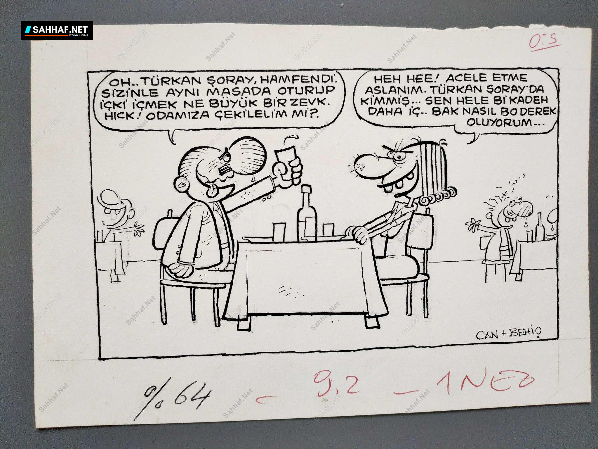 SARHOŞLUK KONULU ORİJİNAL KARİKATÜR 1 SARHOŞLUK KONULU ORİJİNAL KARİKATÜR