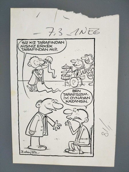 DÜĞÜN KONULU ORİJİNAL KARİKATÜR 57 DÜĞÜN KONULU ORİJİNAL KARİKATÜR