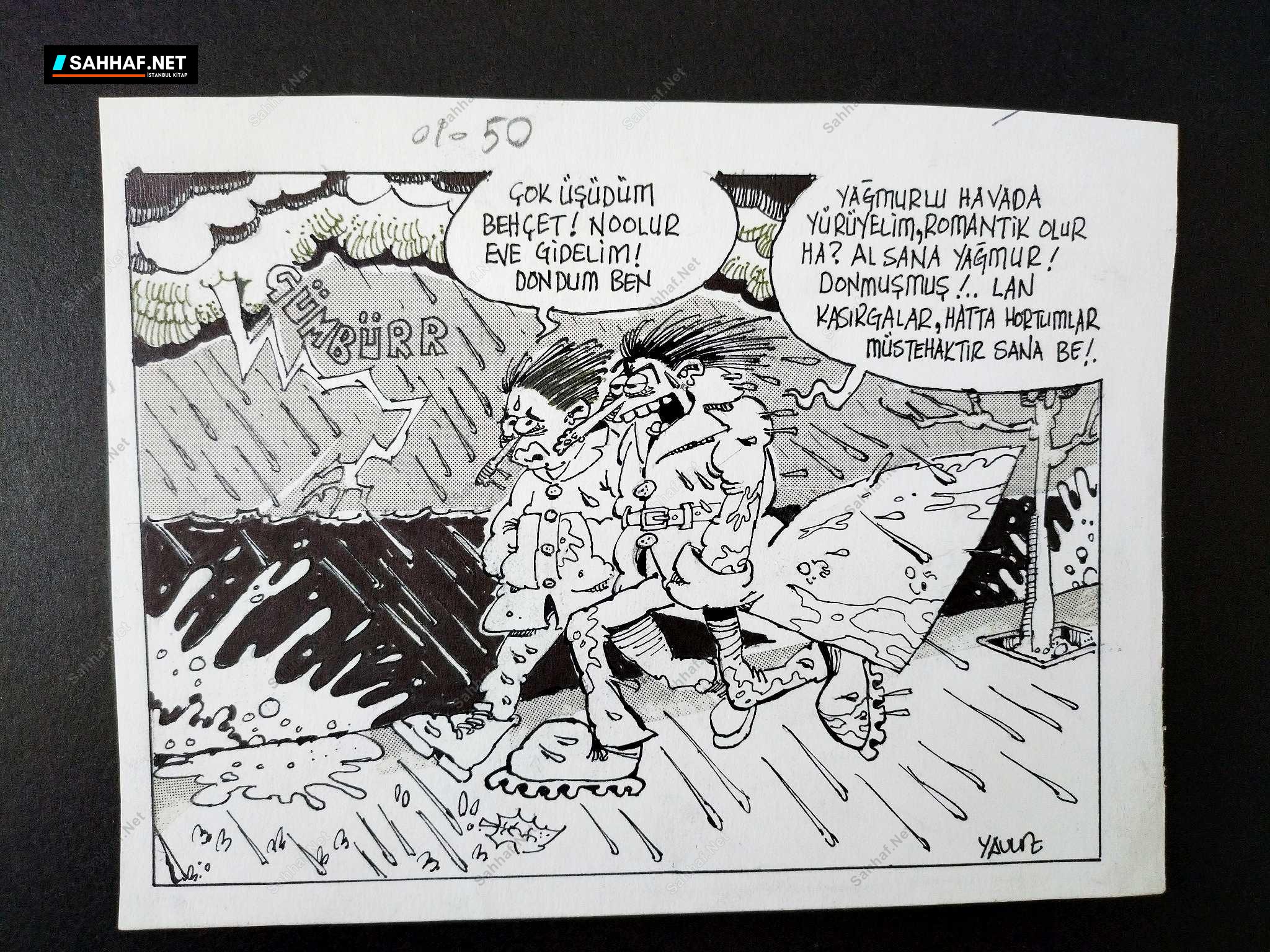 ROMANTİZM KONULU ORİJİNAL KARİKATÜR 1 ROMANTİZM KONULU ORİJİNAL KARİKATÜR