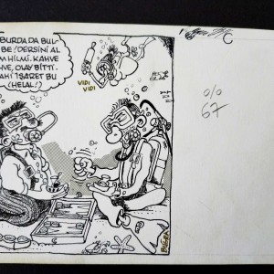 OYUN KONULU ORİJİNAL KARİKATÜR