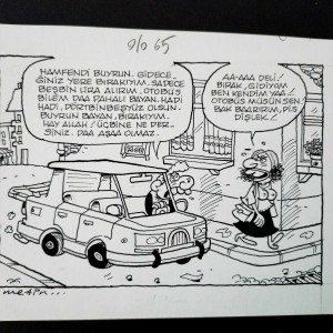 ASILMA KONULU ORİJİNAL KARİKATÜR