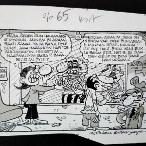 HAPİSHANE KONULU ORİJİNAL KARİKATÜR