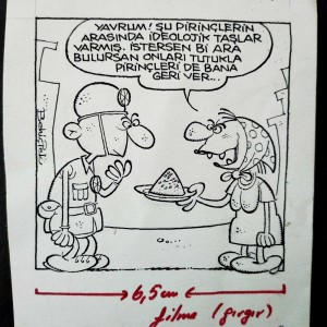 ASKER KONULU ORİJİNAL KARİKATÜR