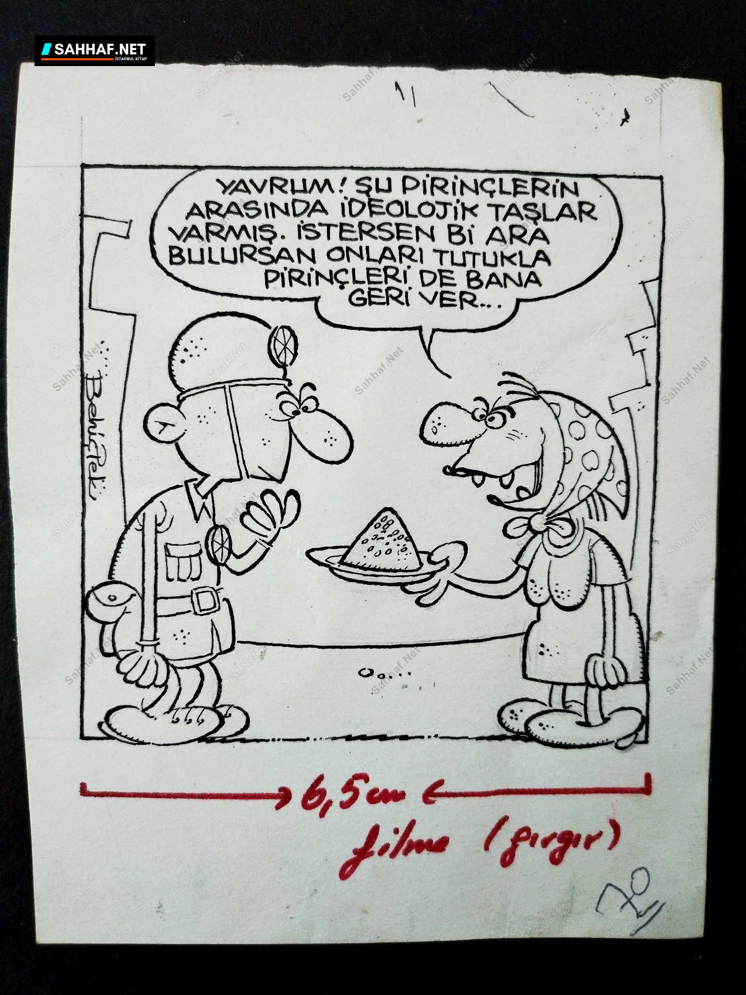 ASKER KONULU ORİJİNAL KARİKATÜR 1 ASKER KONULU ORİJİNAL KARİKATÜR