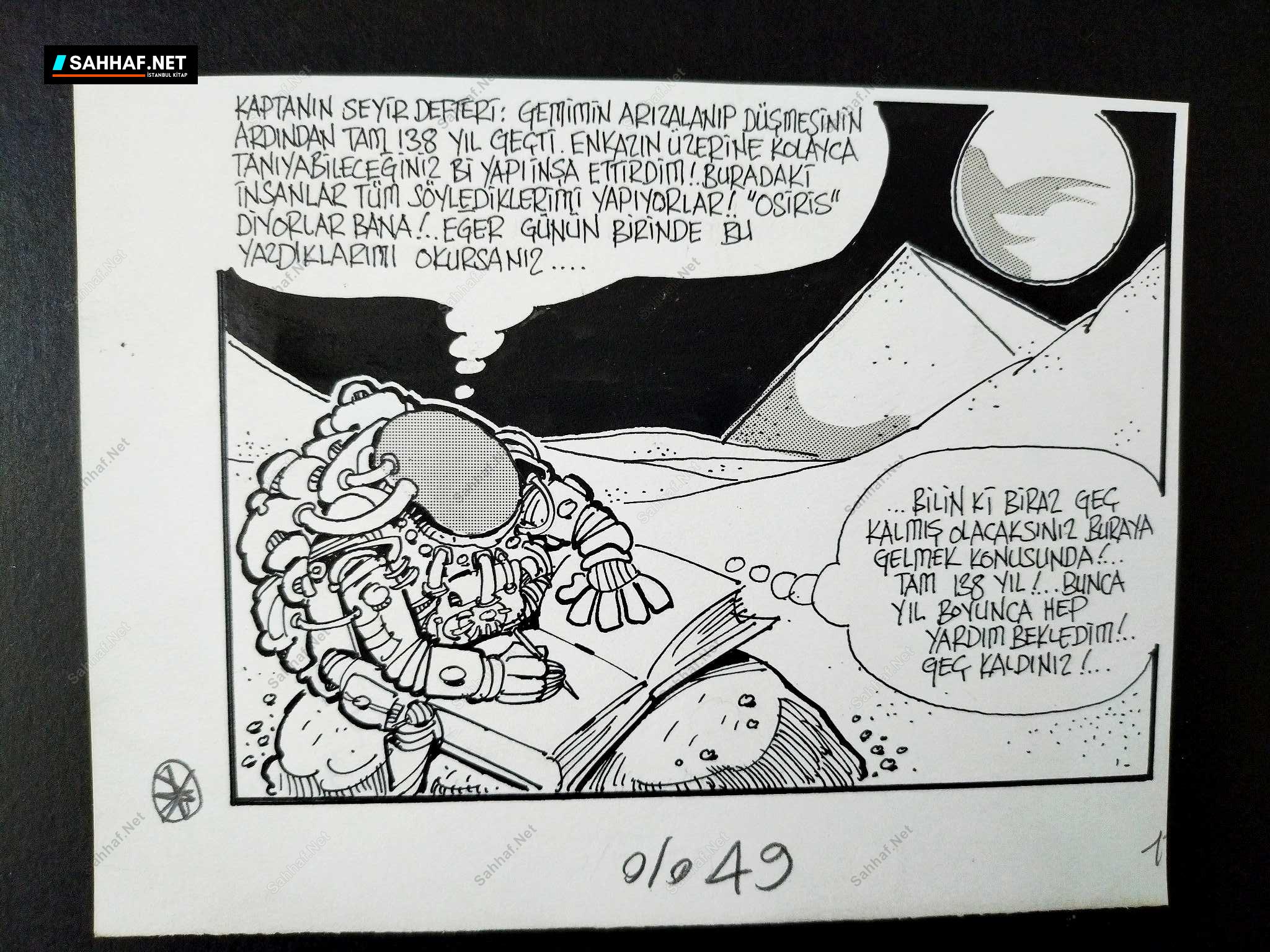 UZAY KONULU ORİJİNAL KARİKATÜR 1 UZAY KONULU ORİJİNAL KARİKATÜR