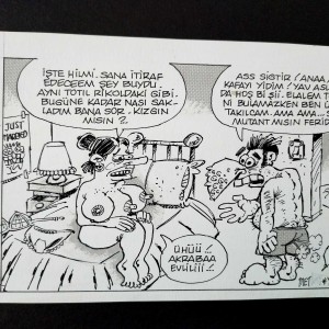 EVLİLİK KONULU ORİJİNAL KARİKATÜR