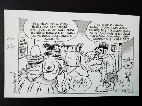 EVLİLİK KONULU ORİJİNAL KARİKATÜR 50 EVLİLİK KONULU ORİJİNAL KARİKATÜR