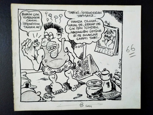CİNSELLİK KONULU ORİJİNAL KARİKATÜR