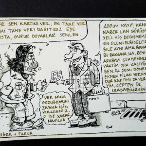 İŞ KONULU ORİJİNAL KARİKATÜR