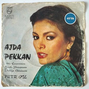AJDA PEKKAN - Petrol - 45lik Plak