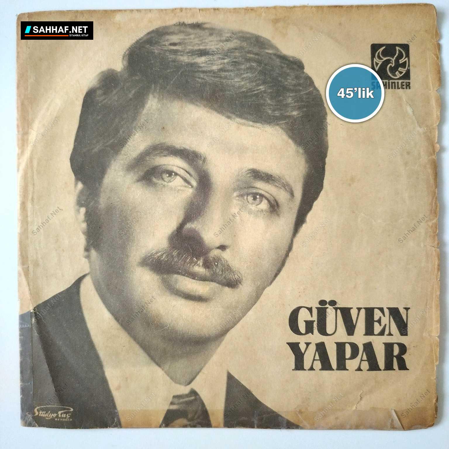 GÜVEN YAPAR - Nar Tanesi - Kaşların Karasına - 45lik Plak 1 GÜVEN YAPAR - Nar Tanesi - Kaşların Karasına - 45lik Plak
