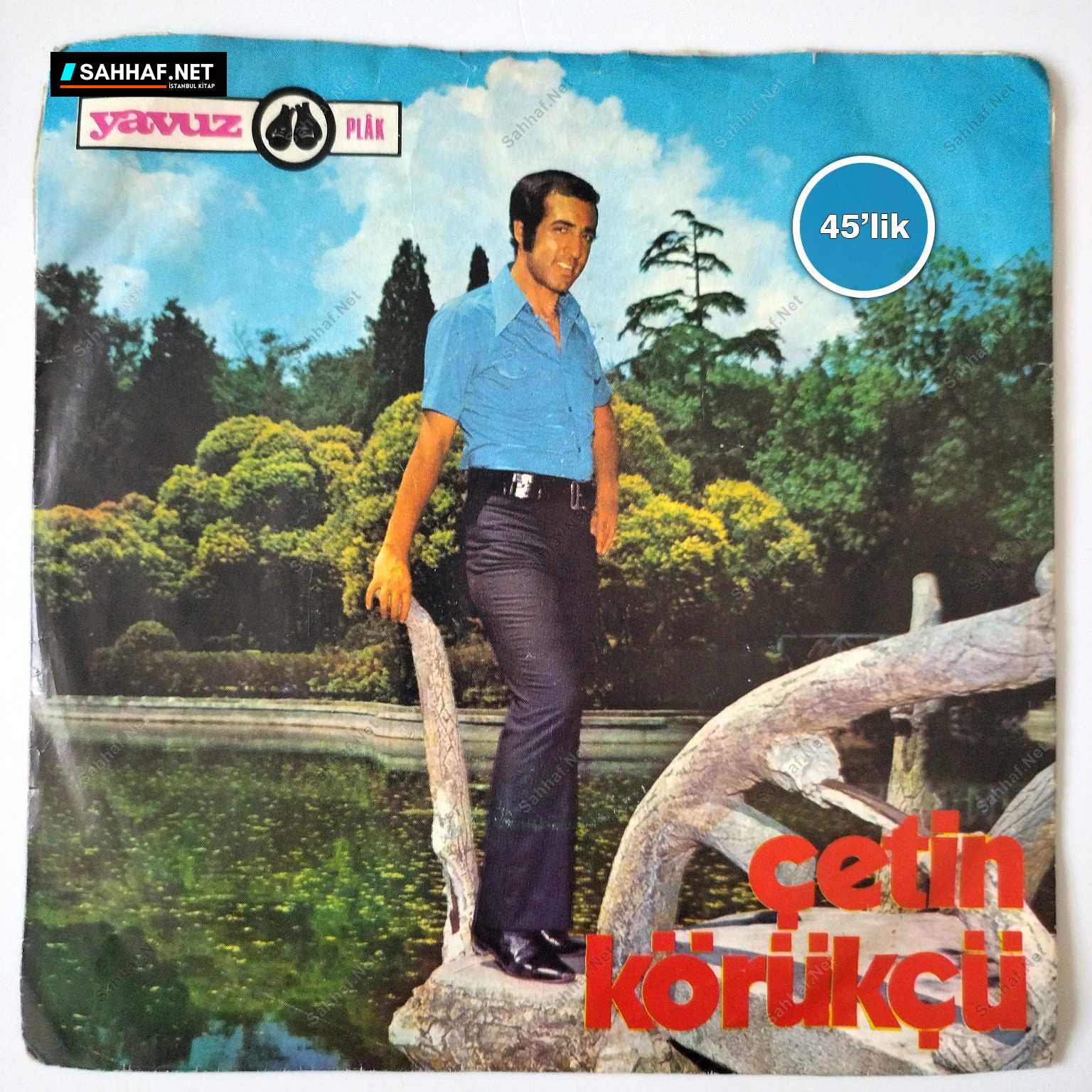 ÇETİN KÖRÜKÇÜ - Yeter Artık - Sen Benim Kaderimsin - 45lik Plak 1 ÇETİN KÖRÜKÇÜ - Yeter Artık - Sen Benim Kaderimsin - 45lik Plak