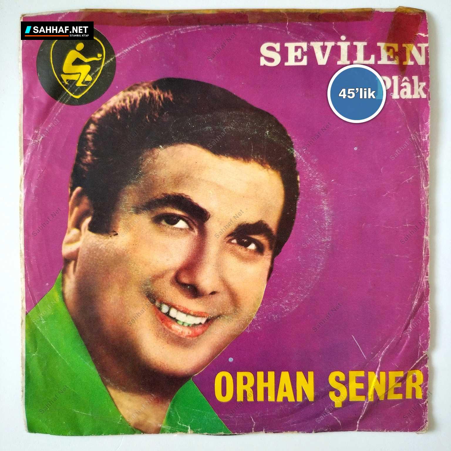 ORHAN ŞENER - Arım Balım Peteğim - Aşkın Kanunu - 45lik Plak 1 ORHAN ŞENER - Arım Balım Peteğim - Aşkın Kanunu - 45lik Plak