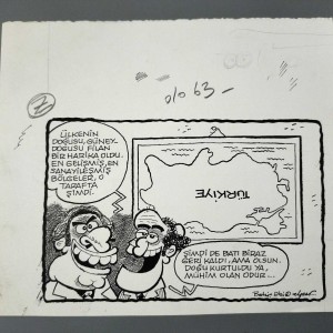 KALKINMA KONULU ORİJİNAL KARİKATÜR
