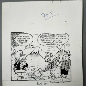 EKONOMİ, SİYASET KONULU ORİJİNAL KARİKATÜR