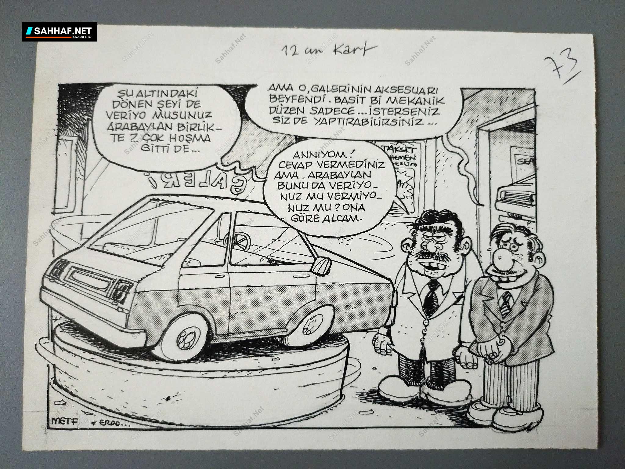 GALERİ KONULU ORİJİNAL KARİKATÜR 1 GALERİ KONULU ORİJİNAL KARİKATÜR
