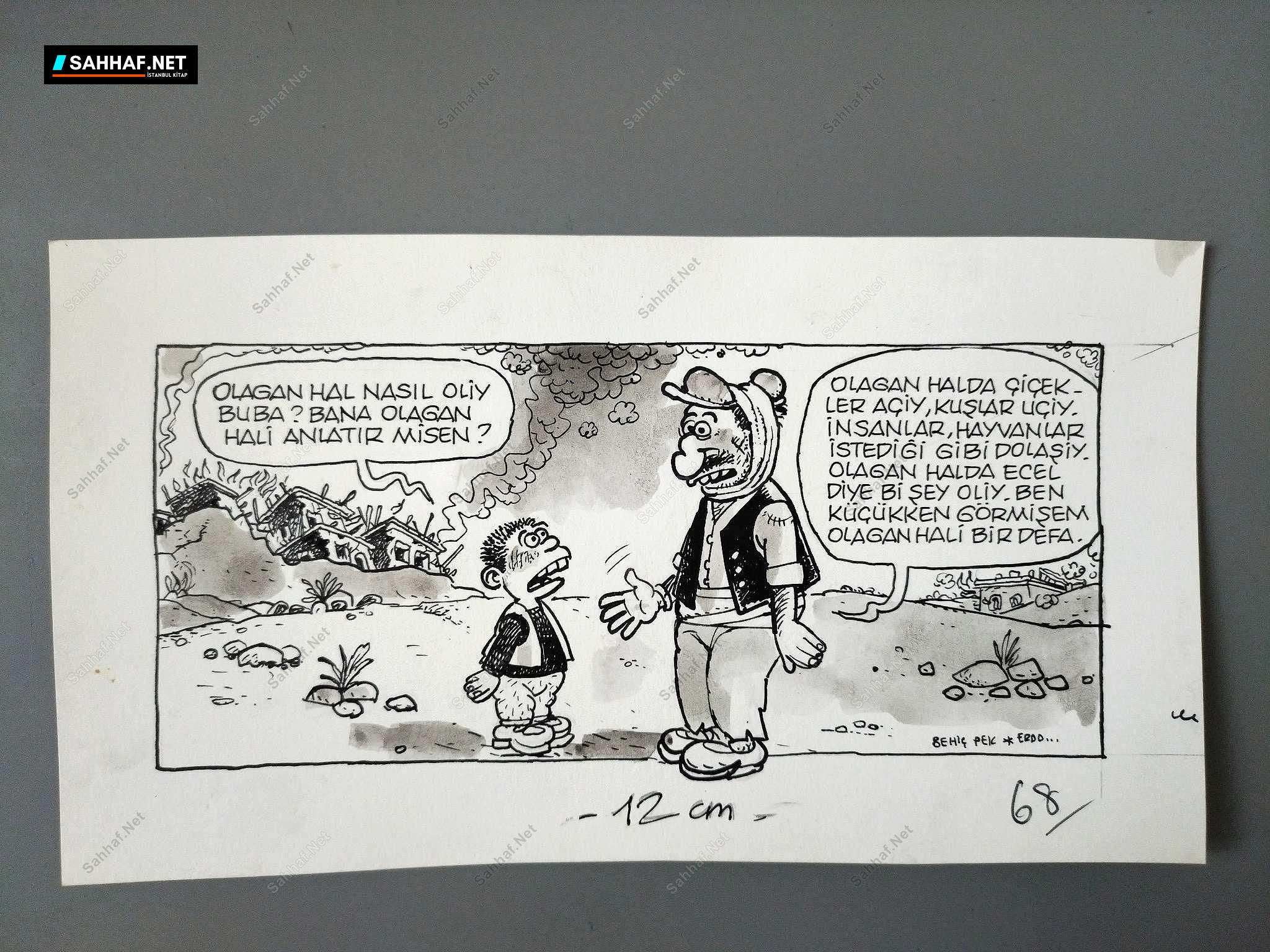 OLAĞANÜSTÜ HAL KONULU ORİJİNAL KARİKATÜR 1 OLAĞANÜSTÜ HAL KONULU ORİJİNAL KARİKATÜR