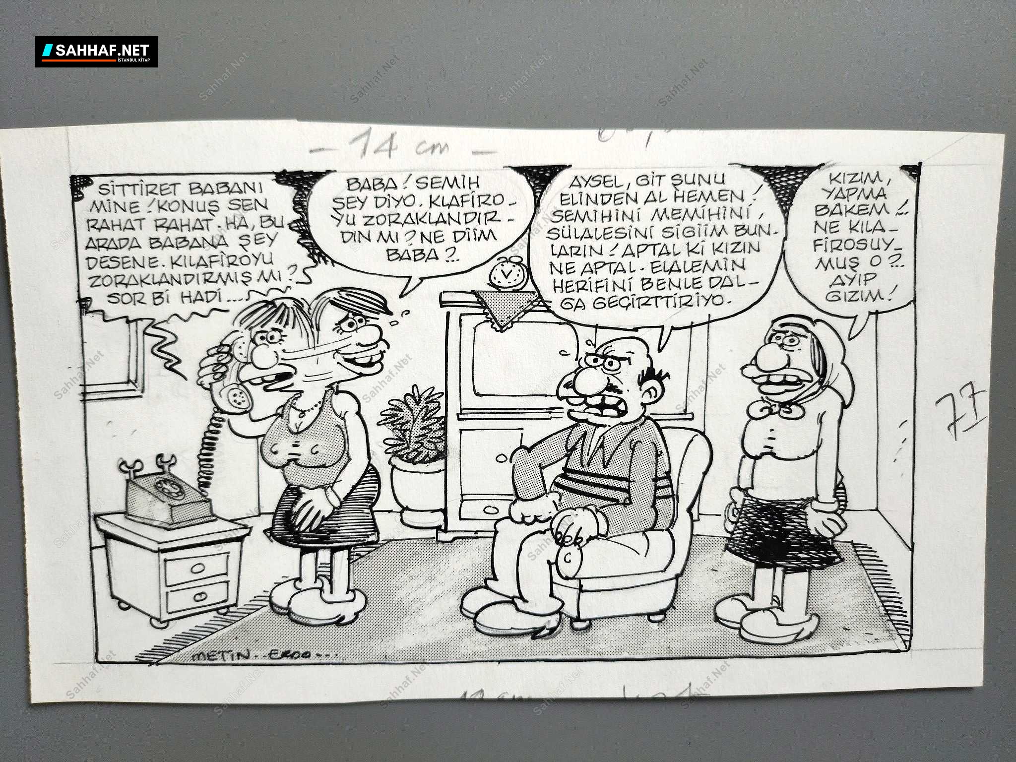 ALAY KONULU ORİJİNAL KARİKATÜR 1 ALAY KONULU ORİJİNAL KARİKATÜR