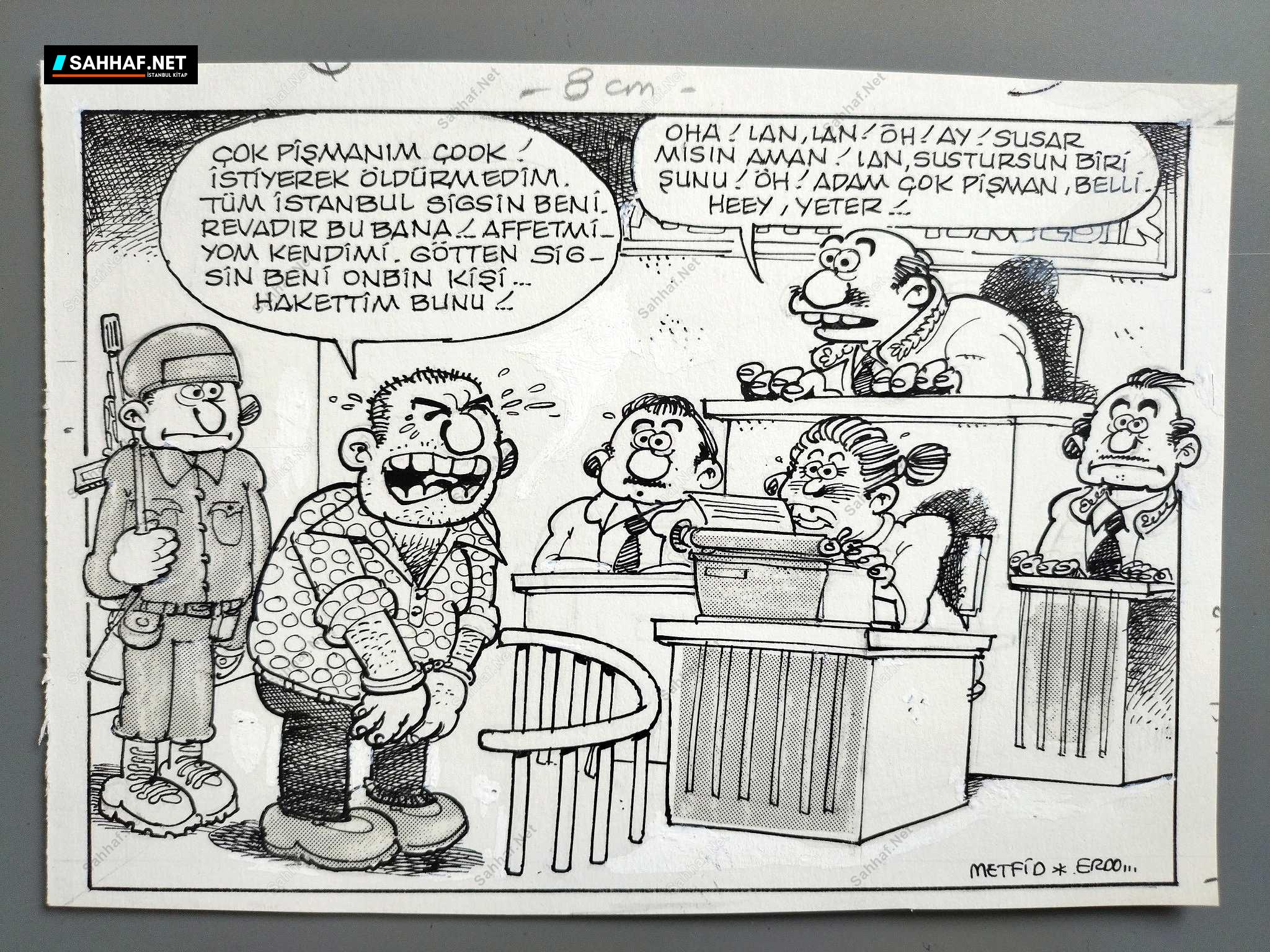 MAAHKEME KONULU ORİJİNAL KARİKATÜR 1 MAAHKEME KONULU ORİJİNAL KARİKATÜR