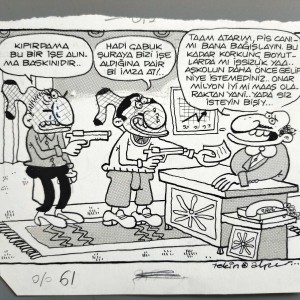 İŞSİZLİK KONULU ORİJİNAL KARİKATÜR