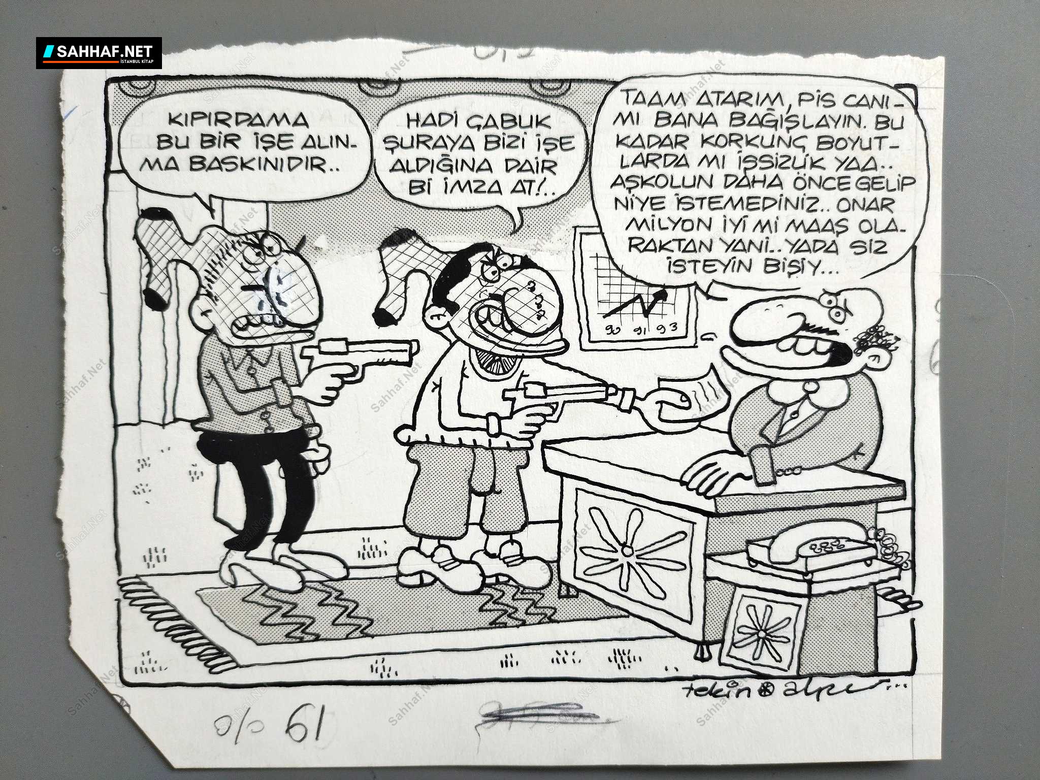 İŞSİZLİK KONULU ORİJİNAL KARİKATÜR 1 İŞSİZLİK KONULU ORİJİNAL KARİKATÜR