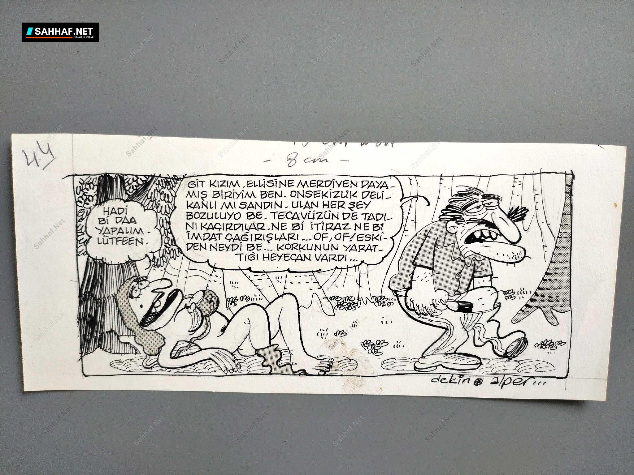 TECAVÜZ KONULU ORİJİNAL KARİKATÜR 1 TECAVÜZ KONULU ORİJİNAL KARİKATÜR