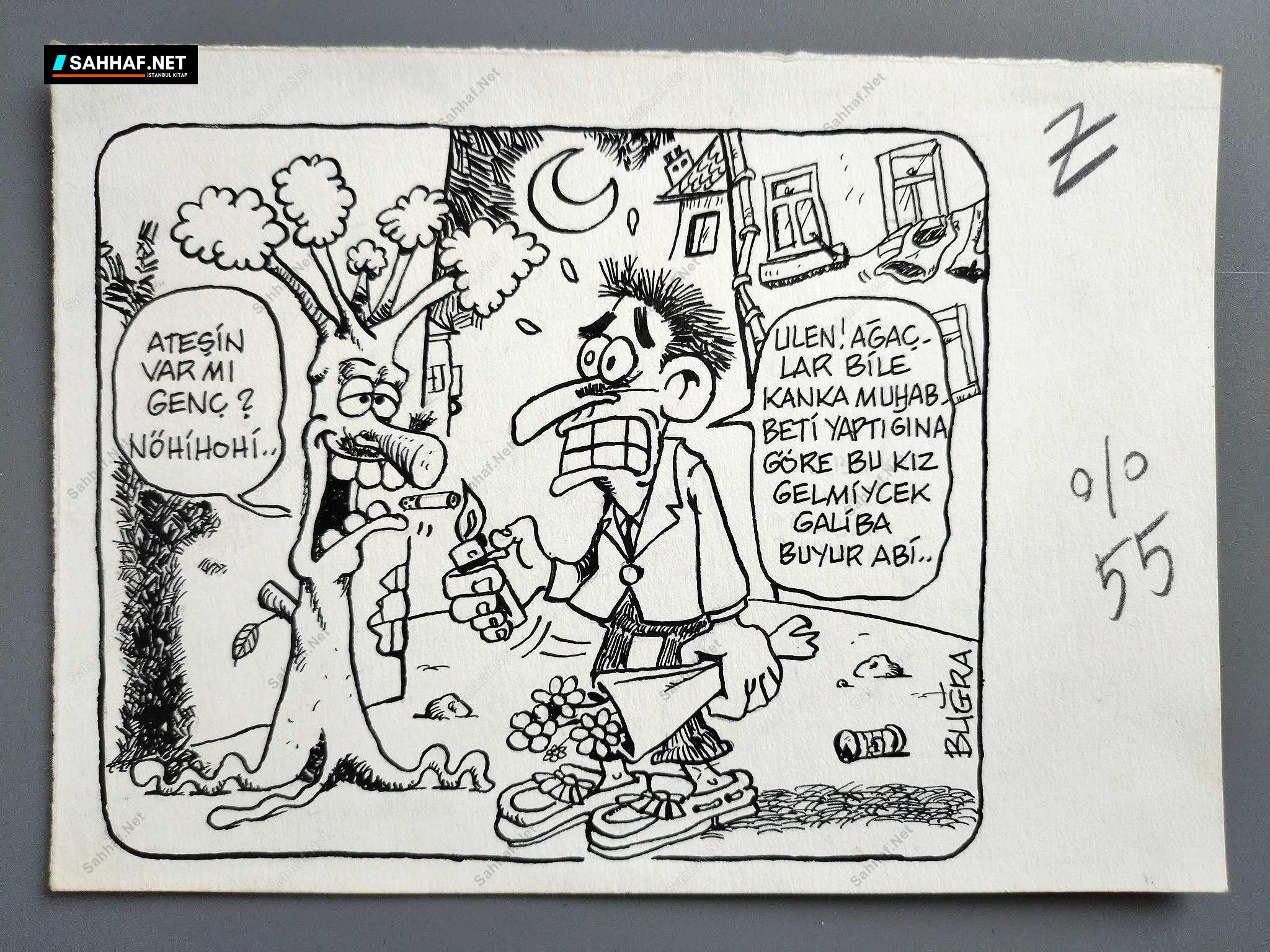 RANDEVU, BULUŞMA KONULU ORİJİNAL KARİKATÜR 1 RANDEVU, BULUŞMA KONULU ORİJİNAL KARİKATÜR