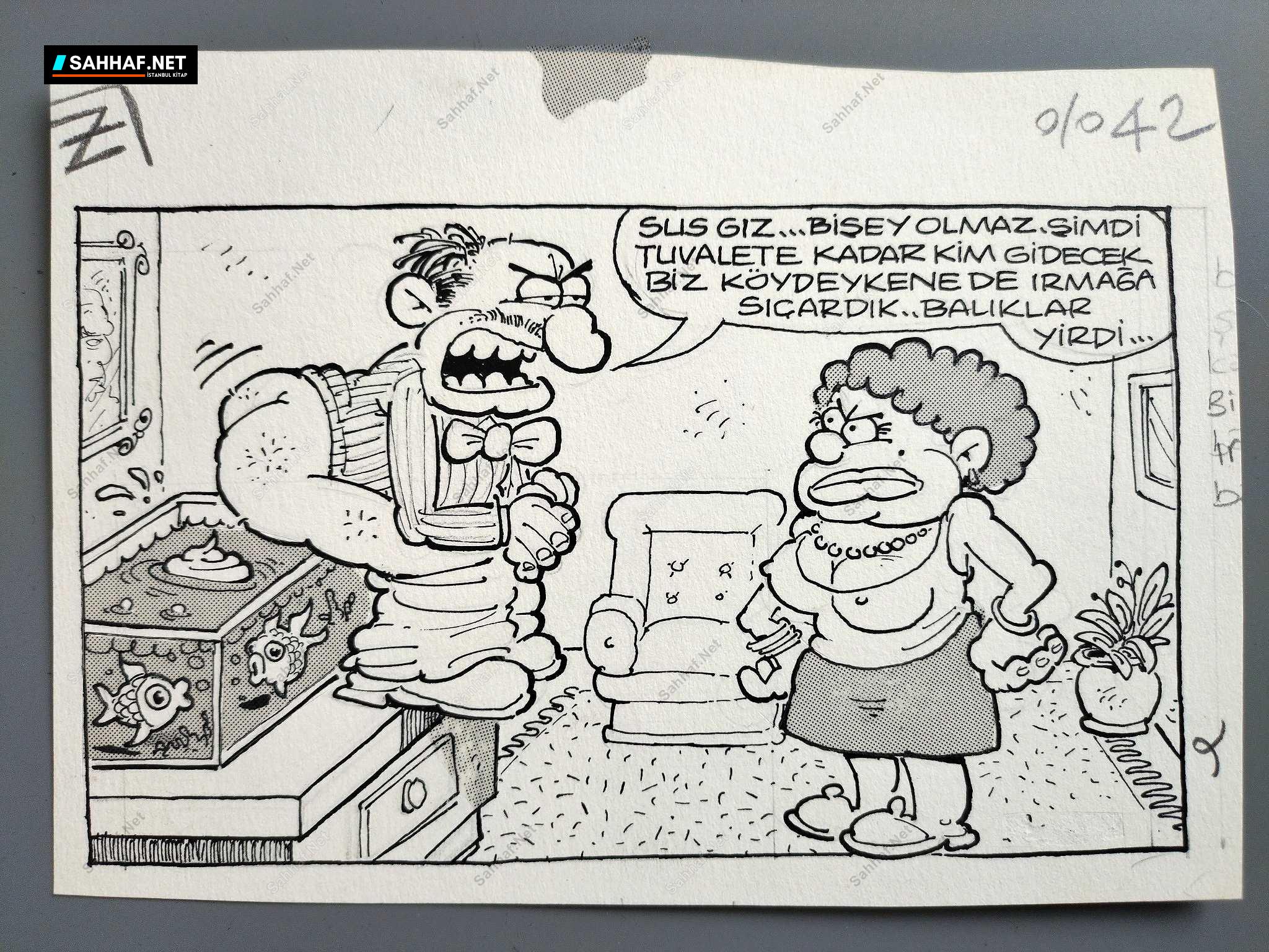 CEHALET KONULU ORİJİNAL KARİKATÜR 1 CEHALET KONULU ORİJİNAL KARİKATÜR