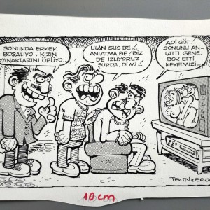 FİLM KONULU ORİJİNAL KARİKATÜR