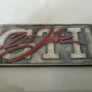 Volkswagen GTI1 Metal Plaka