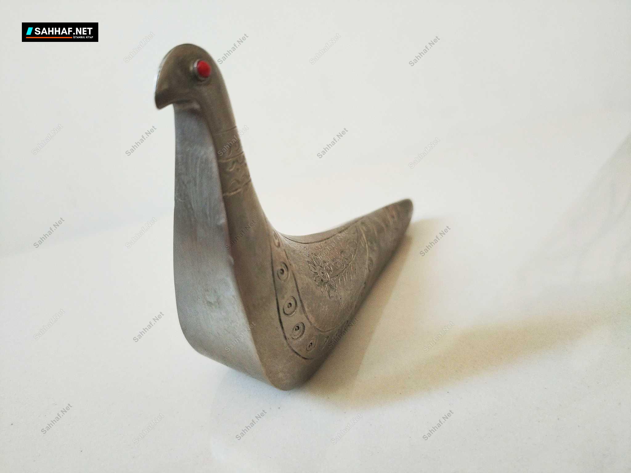 Ecuador Kökenli Metal Kuş Figürü 2 Ecuador Kökenli Metal Kuş Figürü - Görsel 2