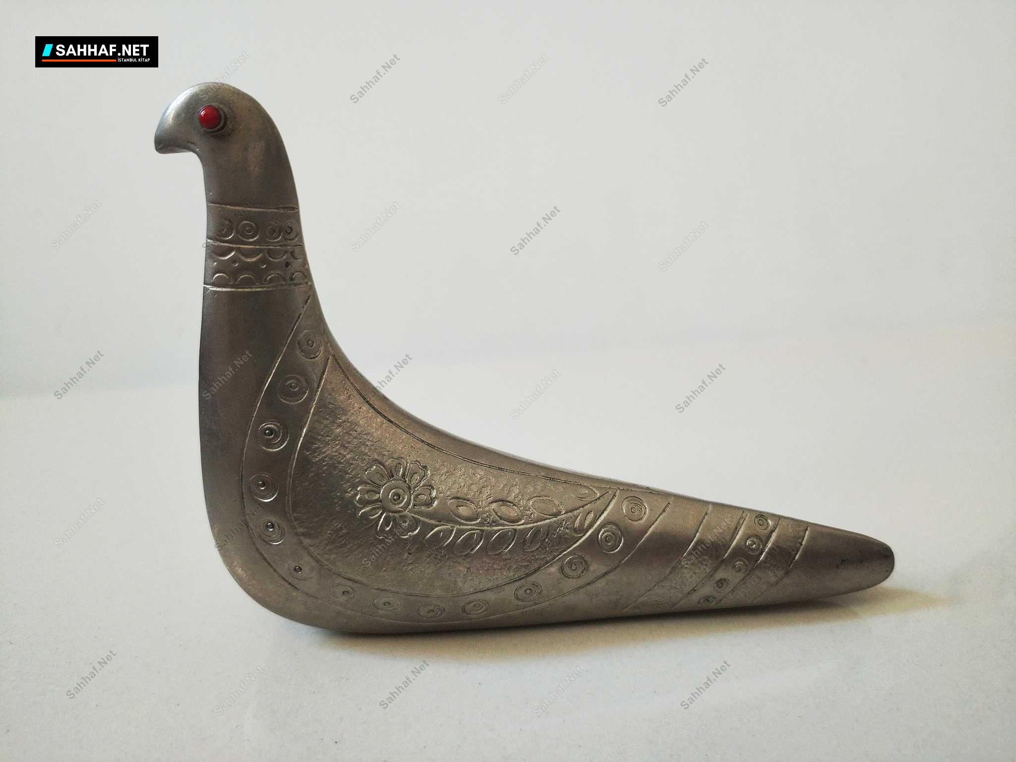 Ecuador Kökenli Metal Kuş Figürü 3 Ecuador Kökenli Metal Kuş Figürü - Görsel 3