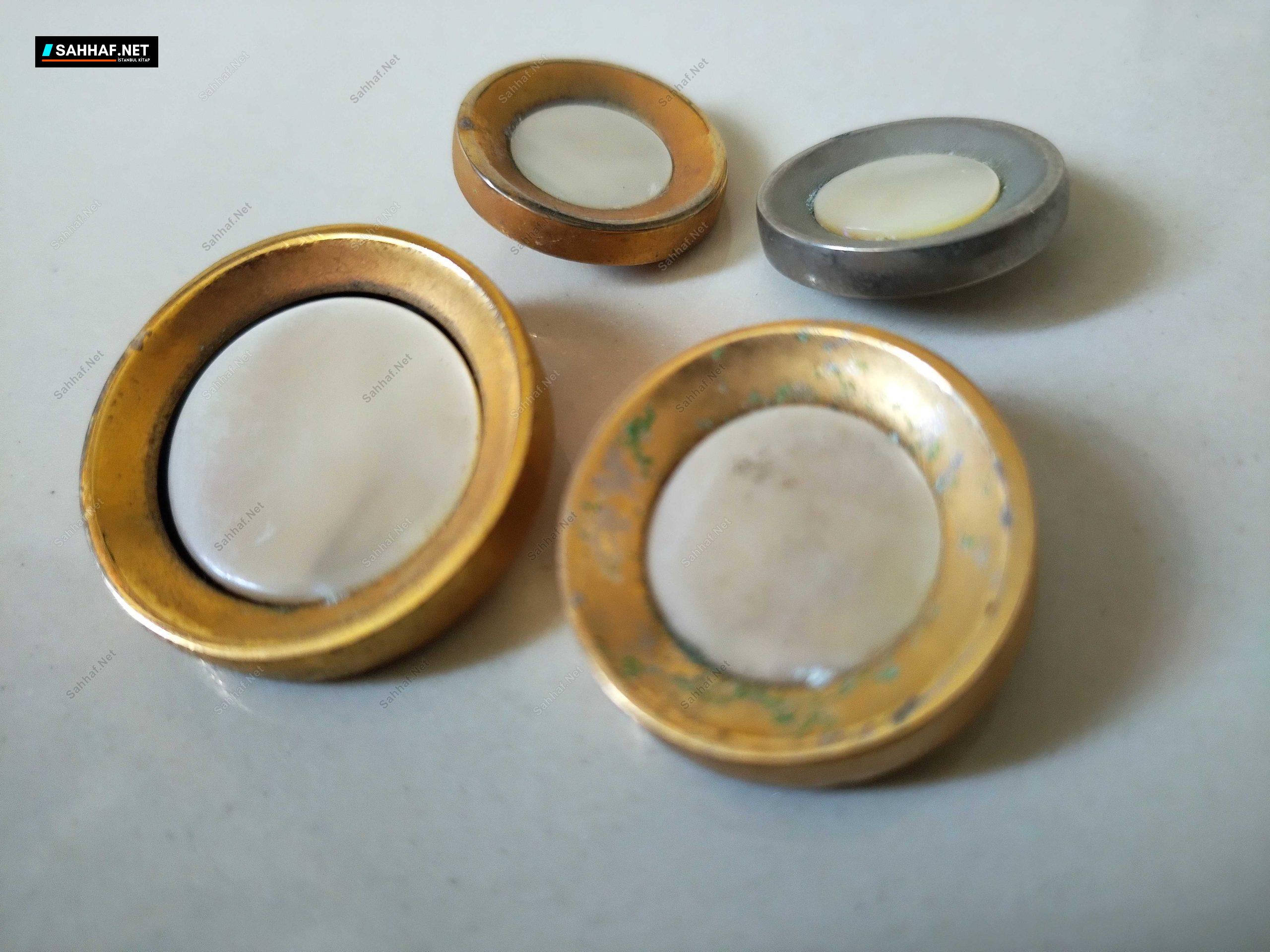 4 Adet Vintage Sedef Düğme 4 4 Adet Vintage Sedef Düğme - Görsel 4